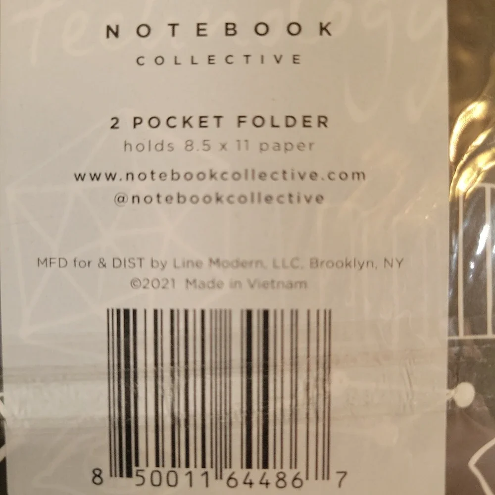 2 Pocket Folder 8‎ folders Total Made by Notebook Collective